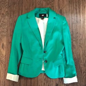 Teal H&M Blazer